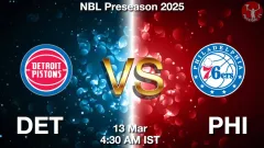 DET vs PHI Match Result