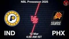 IND vs PHX Match Result