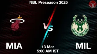 MIA vs MIL - NBL Preseason