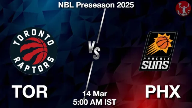 TOR vs PHX ड्रीम11 भविष्यवाणी, फैंटेसी बास्केटबाल टीम - 14 मार्च 2026