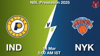IND vs NYK - NBL Preseason