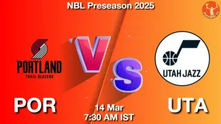 POR vs UTA - NBL Preseason