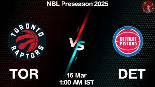 TOR vs DET TOR vs DET - NBL Preseason