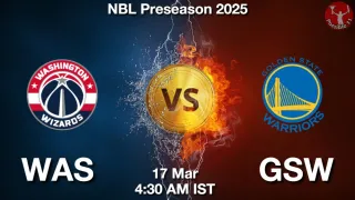 WAS vs GSW - NBL Preseason