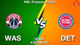 WAS vs DET - NBL Preseason