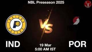 IND vs POR - NBL Preseason