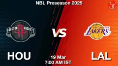 HOU vs LAL Match Result