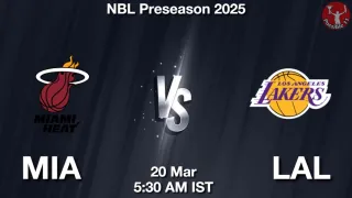 MIA vs LAL - NBL Preseason