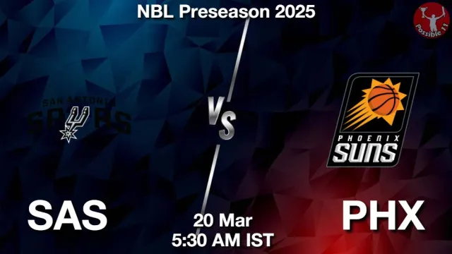 SAS vs PHX Match Previews and NBA Tips
