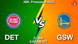 DET vs GSW - NBL Preseason