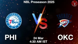PHI vs OKC - NBL Preseason