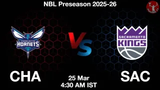 CHA vs SAC - NBL Preseason