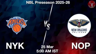 NYK vs NOP - NBL Preseason