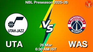 UTA vs WAS - NBL Preseason