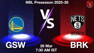 GSW vs BRK - NBL Preseason