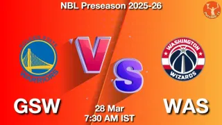 GSW vs WAS - NBL Preseason