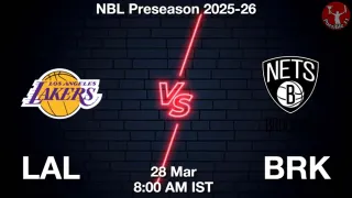 LAL vs BRK - NBL Preseason