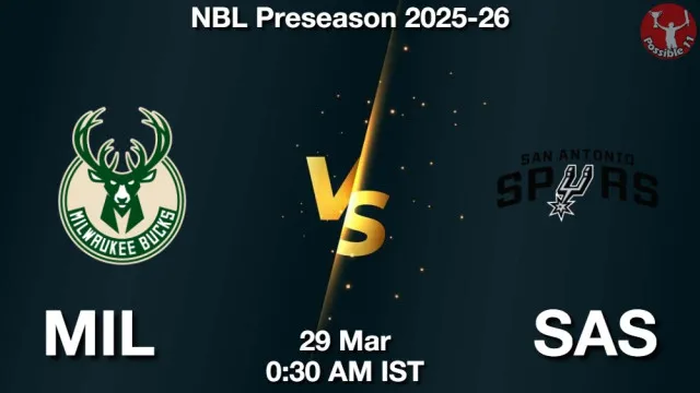 MIL vs SAS Match Previews and NBA Tips
