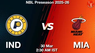 IND vs MIA IND vs MIA - NBL Preseason