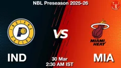 IND vs MIA Match Result