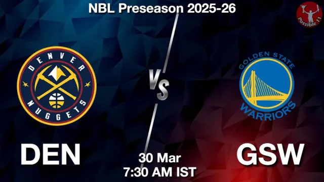 DEN vs GSW Match Previews and NBA Tips