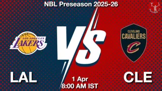 LAL vs CLE - NBL Preseason