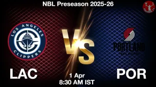 LAC vs POR LAC vs POR - NBL Preseason