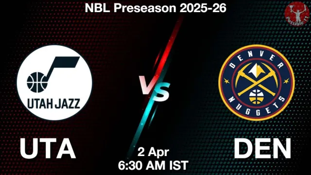 UTA vs DEN ड्रीम11 भविष्यवाणी, फैंटेसी बास्केटबाल टीम - 02 अप्रैल 2026