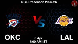 OKC vs LAL - NBL Preseason