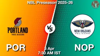 POR vs NOP - NBL Preseason