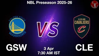 GSW vs CLE - NBL Preseason