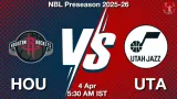 HOU vs UTA Dream11 Prediction, Preview & Updates - <small>Sat, 04 Apr 05:30 AM IST</small>