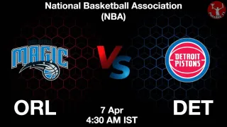 ORL vs DET ORL vs DET - National Basketball