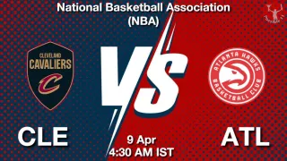 CLE vs ATL - National Basketball