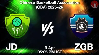 JD vs ZGB - Chinese Basketball