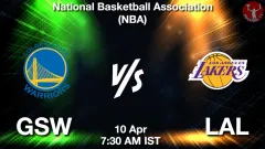GSW vs LAL Match Result