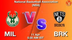 MIL vs BRK Match Result