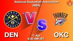 DEN vs OKC Match Result