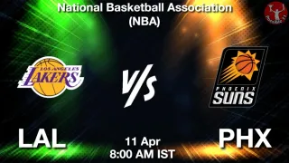 LAL vs PHX LAL vs PHX - National Basketball