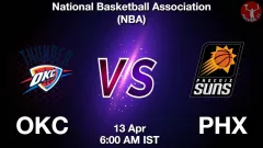 OKC vs PHX Match Result