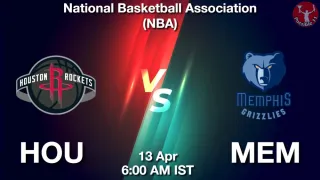 HOU vs MEM - National Basketball