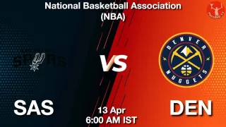 SAS vs DEN - National Basketball