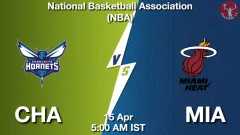 CHA vs MIA Match Result