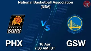 PHX vs GSW - National Basketball