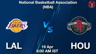 LAL vs HOU - National Basketball