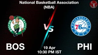 BOS vs PHI - National Basketball