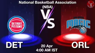 DET vs ORL - National Basketball