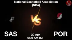 SAS vs POR Match Result