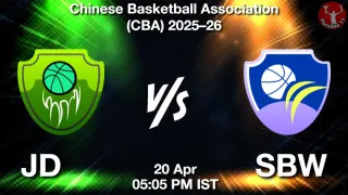 JD vs SBW - Chinese Basketball