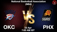OKC vs PHX Match Result